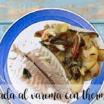 Varoma sea bream with Thermomix