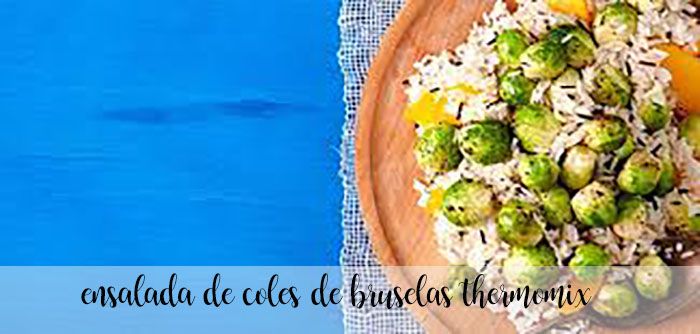 Brussels sprout salad with Thermomix