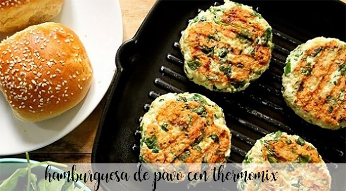 Turkey burgers with thermomix
