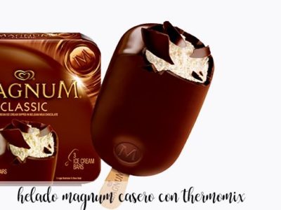 Magnum ice creams with thermomix