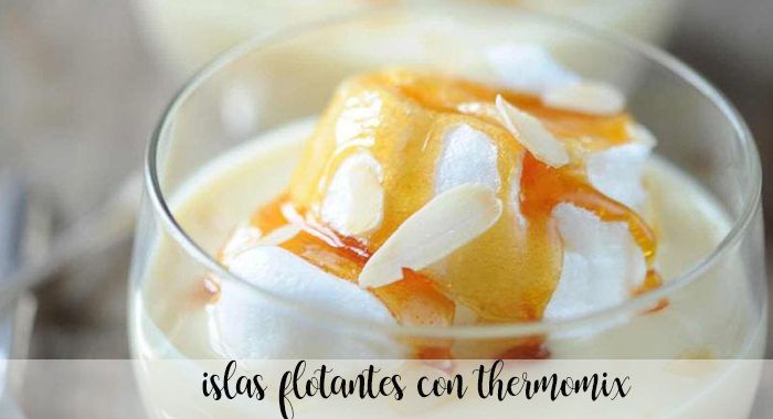 Floating islands with thermomix