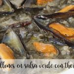 Mussels in green sauce with Thermomix