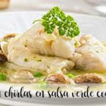 Hake in green sauce with clams and prawns with Thermomix