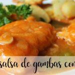 Hake in shrimp sauce with Thermomix