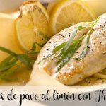 Lemon turkey breasts with Thermomix