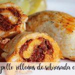 Chicken breasts stuffed with sobrassada in Thermomix