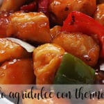 Sweet and sour chicken with Thermomix