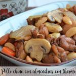 Chinese chicken with almonds with thermomix