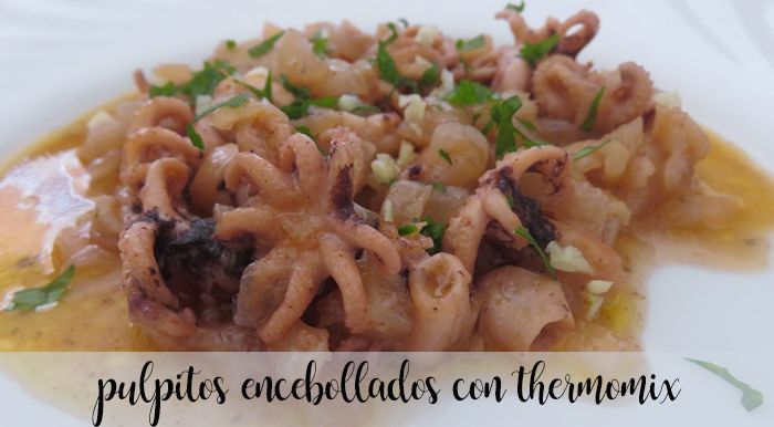 Octopuses with onions with thermomix