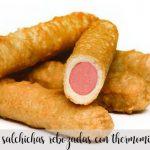 Breaded sausages with Thermomix