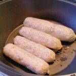 Gluten-free chicken parmesan sausages with Thermomix