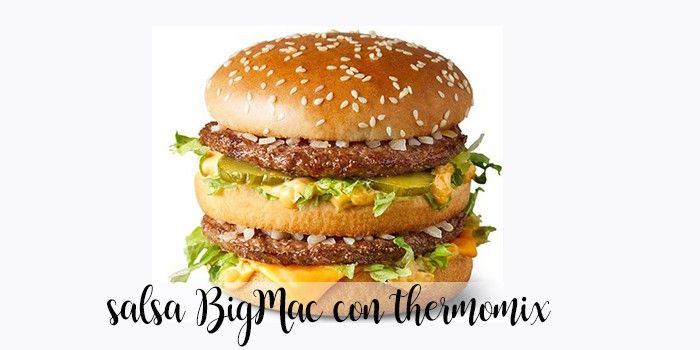 Big Mac sauce with Thermomix