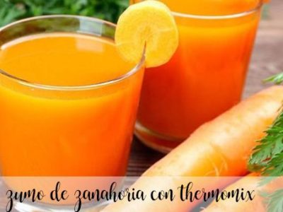 Carrot juice with thermomix