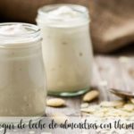 Almond milk yogurt with Thermomix