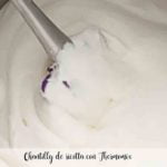 Ricotta whipped cream with Thermomix