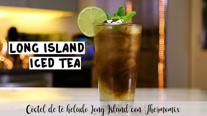 Long Island Iced Tea Cocktail with Thermomix