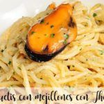 Spaghetti with mussels with Thermomix