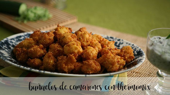 Shrimp fritters with thermomix