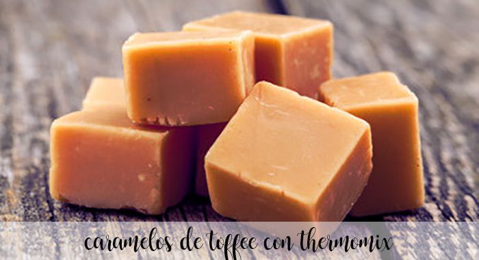 Toffee candies with thermomix