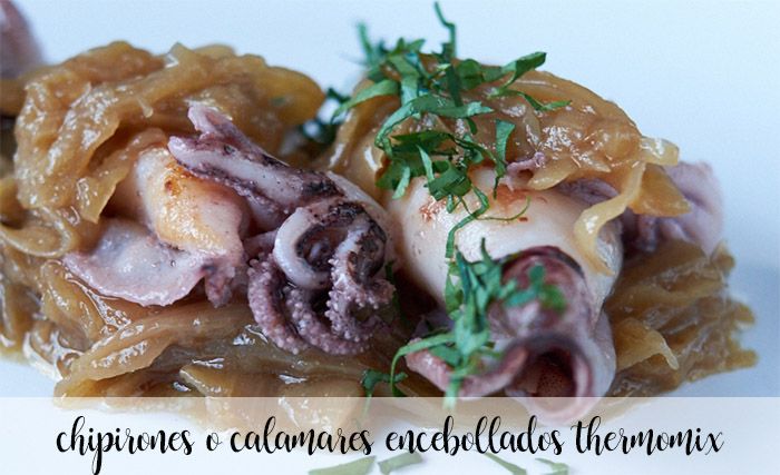 squid or squid with onions with thermomix