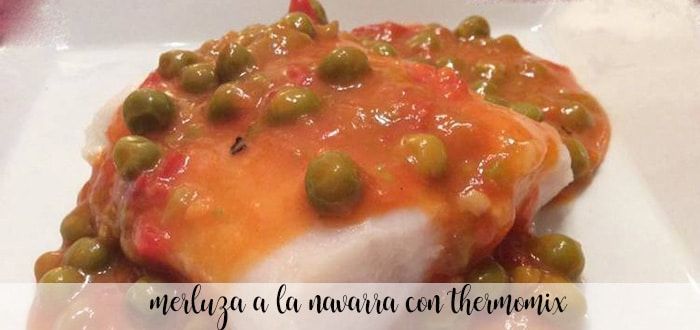 Navarre-style hake with Thermomix
