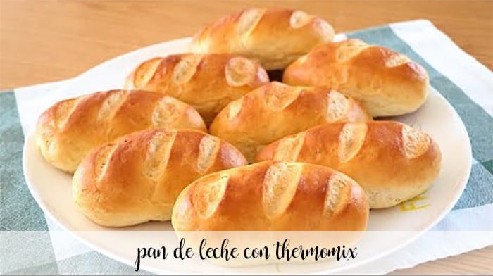 Milk bread with thermomix