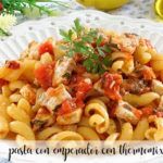 pasta with emperor with thermomix