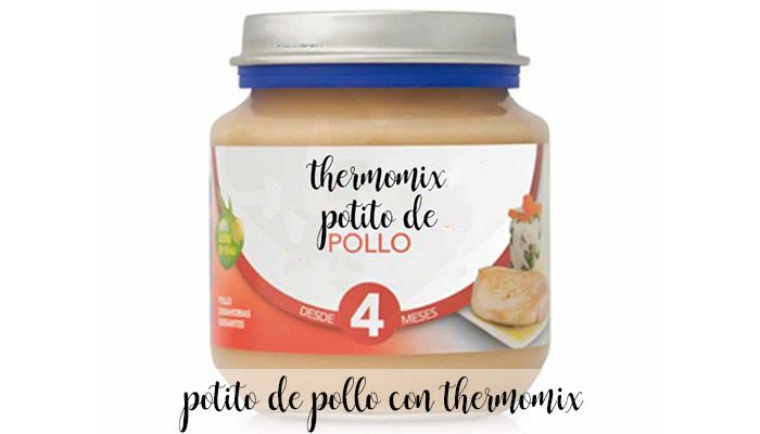 Chicken pot for babies with thermomix
