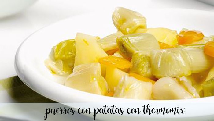 leeks with potatoes with thermomix