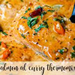 Salmon curry with thermomix