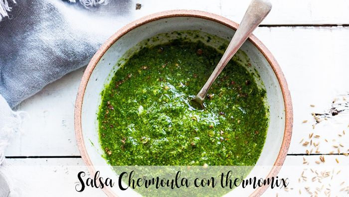 Chermoula sauce with thermomix