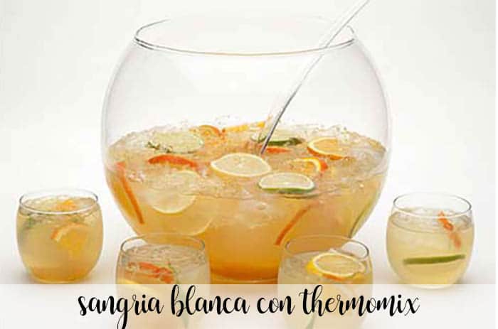 white sangria with thermomix