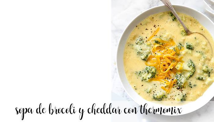 broccoli and cheddar soup with thermomix