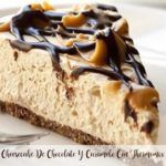 cheesecake with chocolate and caramel with thermomix