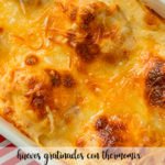 Gratin eggs with thermomix