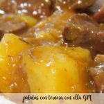 Potatoes with veal in pot GM