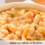 beans with vegetables with thermomix