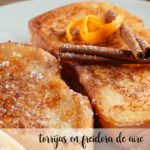 Torrijas with air fryer