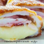 cordon bleu with air flyer oil-free fryer
