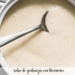 chickpea sauce with thermomix