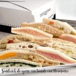 Cheese sandwich with tomato with thermomix