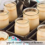 French caramel yogurt with Thermomix