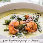Cream of prawns and asparagus with Thermomix