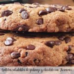 Healthy chickpea and chocolate cookies with Thermomix