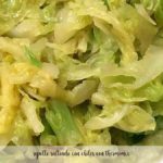 Sautéed cabbage with chilies with Thermomix