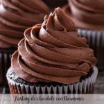 Chocolate frosting with thermomix