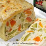 vegetable cake with thermomix
