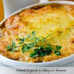 Fish and pumpkin gratin with Thermomix