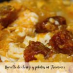 Scrambled eggs with chorizo ​​and potatoes in Thermomix