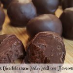Homemade Chocolate Balls Lindor Lindt with Thermomix